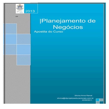 Planejamento de negocios 2013   apostila