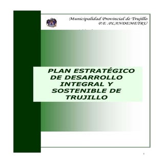 Plan estrategico de trujillo