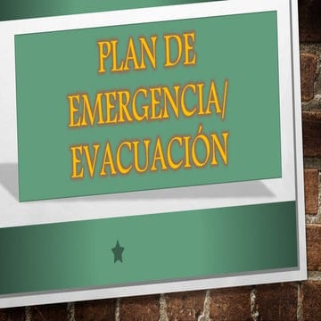 Planes y primeros auxilios