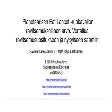 Planetaarinen ruokavalio