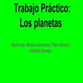 Planetas