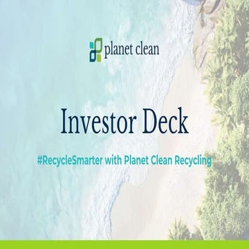 Planet Clean Investor Deck II