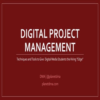 Planet DMA - DMEC 2015 - Digital Pr...