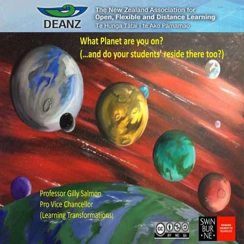 Planets of Learning-DEANZ Conference 2014