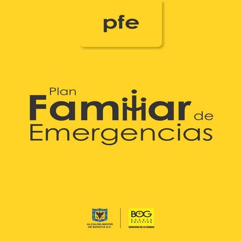 Plan familiar de emergencias 2015
