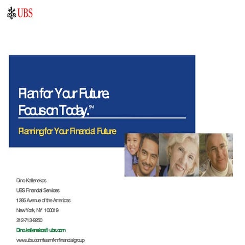 Plan For Your Future, Focus On Today