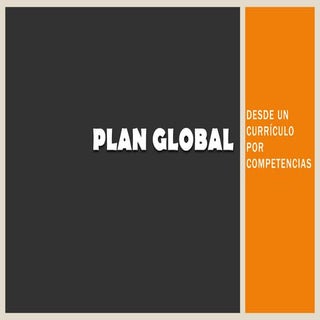 Plan global por competencias