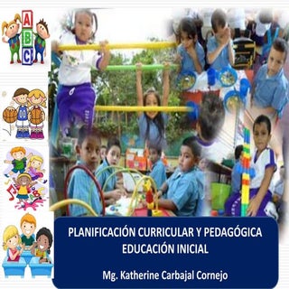 Planificación curricular y pedagogi...