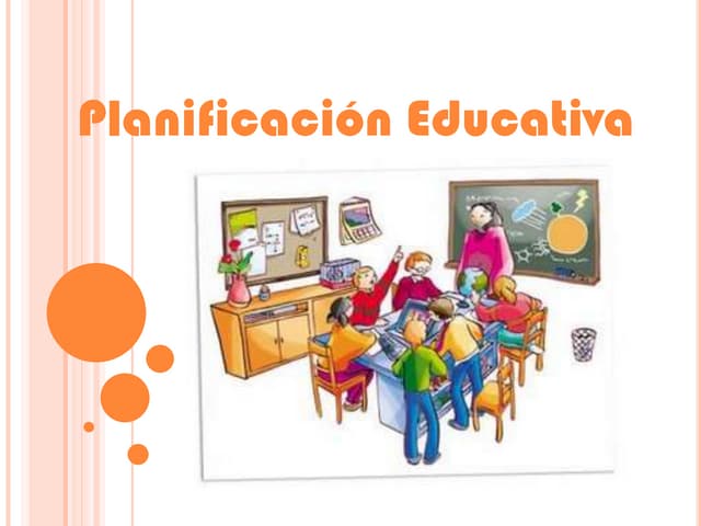 ¿Qué es la planificación educativa??