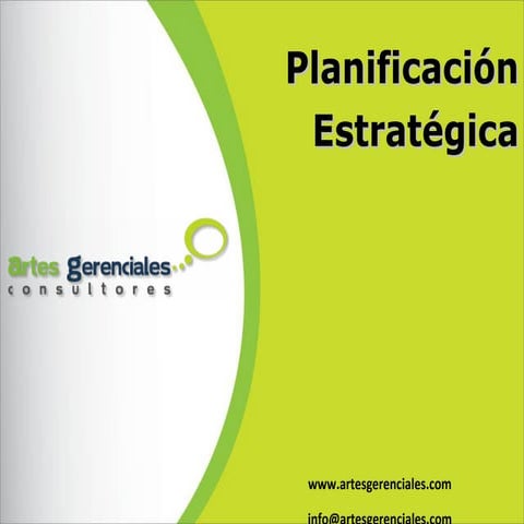 Planificación estratégica