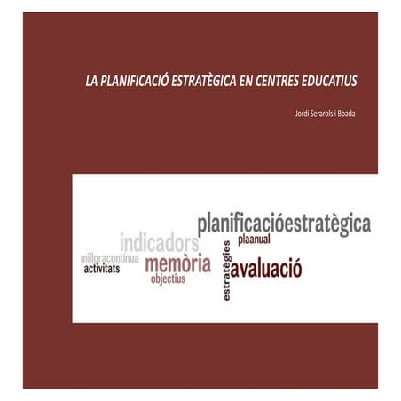 Planificació estratègica