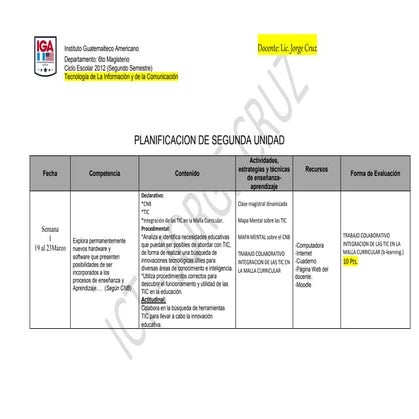 Planificacion 2da unidad - 6 to magisterio-2