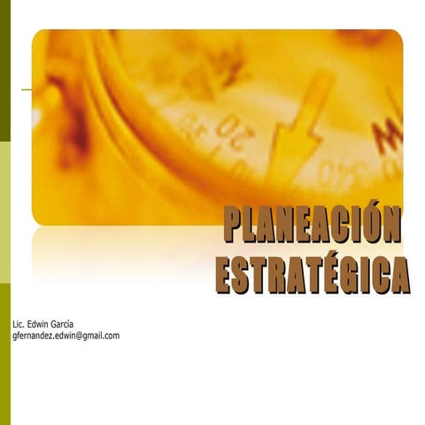 Planificación Estratégica