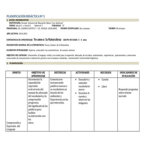 Planificacion  bloque  3 inicial 2