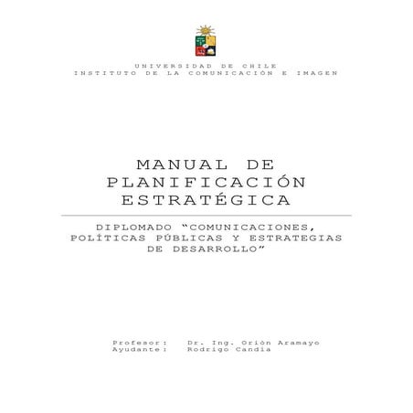 Planificacion estrategica