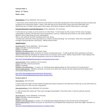 Planificacion hot pot