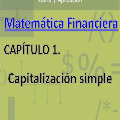 Planificacion matematica financiera   facu