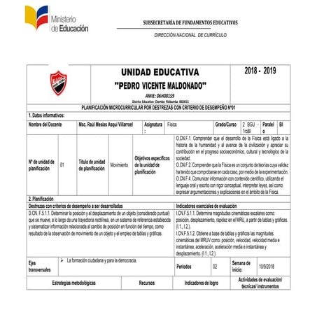 EJEMPLO PDC_SEC. FÍSICA 2026.pdf ministrio de educacion | PDF