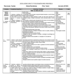 Planificação 3ºperíodo