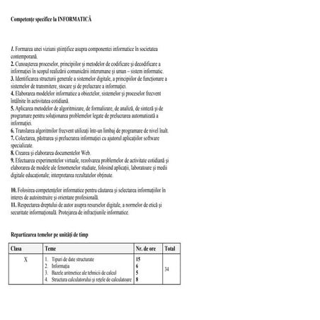 Planificareunitaţicl x umanist