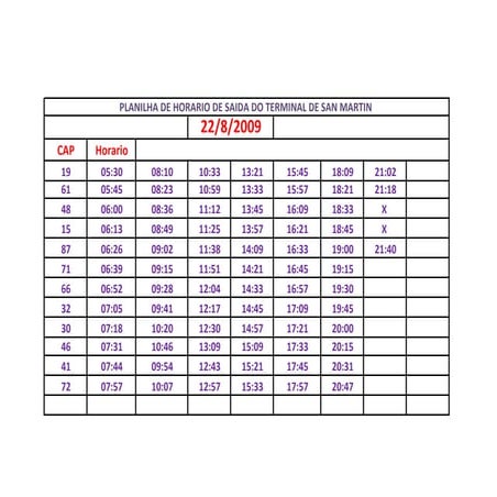 Planilha De  22 De Agosto