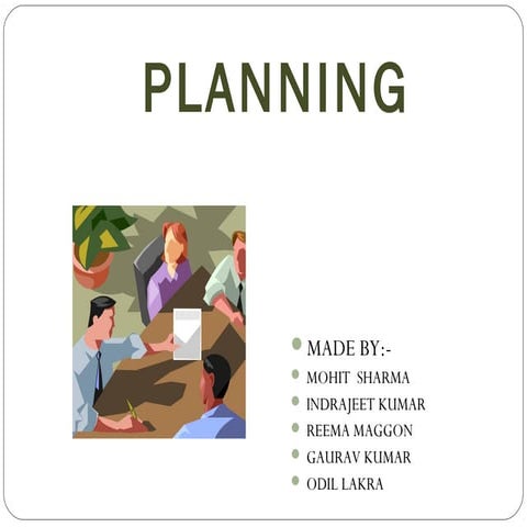 Planing