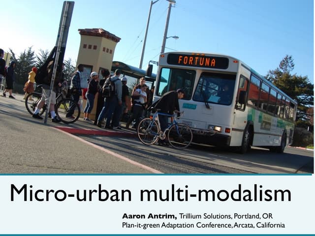 Micro-urban multi-modalism: "Adaptation" conference 2012 by Plan-it-green in ...