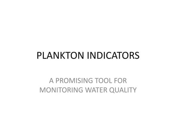 Bioindicators | PPTX | Chemistry | Science