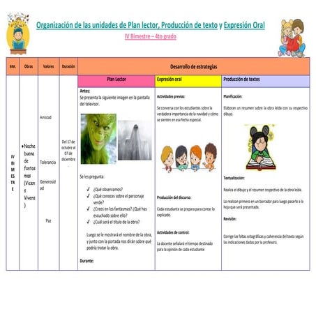 Plan lector IV bimestre 4to grado .docx