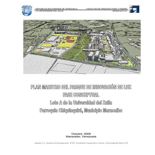 Plan Maestro del Parque de Innovación de LUZ 