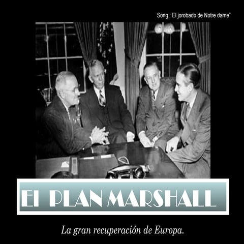 Plan marshall. | PPT