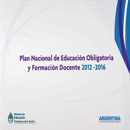 Plan Nacional para la Educación Inicial