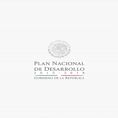 Plan nacional de desarrollo 2014 2018
