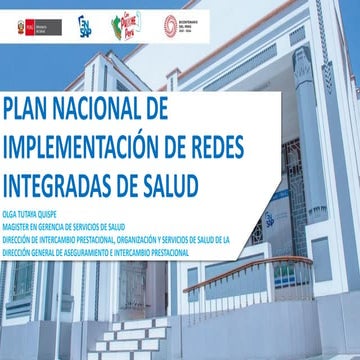 Plan nacional de Implementación de Redes | PDF