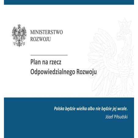 Plan na rzecz Odpowiedzialnego Rozwoju