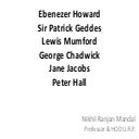 History of Urban (Town) Planning