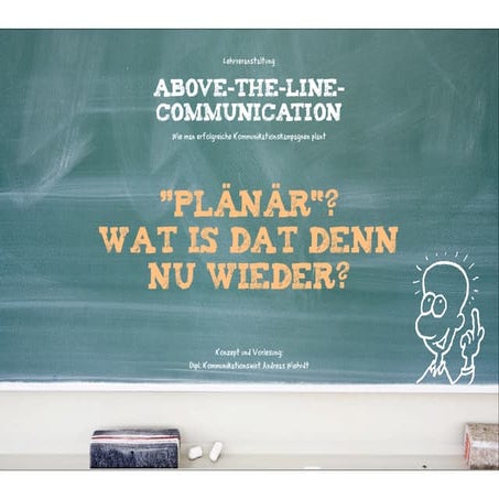 Planning in der Werbeagentur