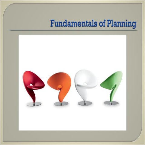 Planning : Management Function