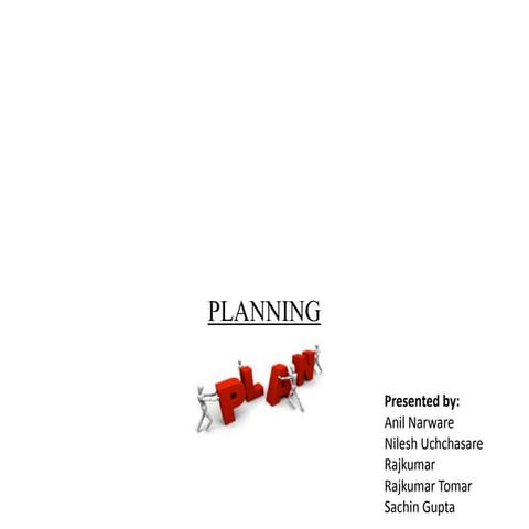 Planning