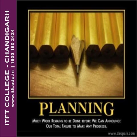 ITFT - PRINCIPLE OF MANAGEMENT