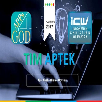 Perencanaan Program Kerja Tim APTEK Tahun 2017