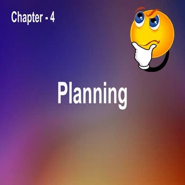 Steps in Planning Process | PPTX