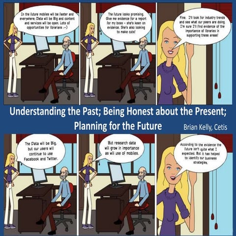 Understanding the Past; Being Honest about the Present; Planning for the Future