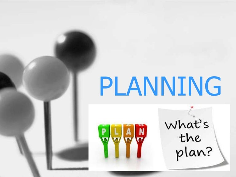 PLANNING
