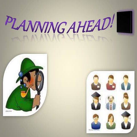 Planning ahead 7 form | PPT