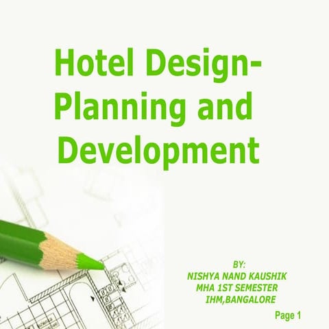 Planning and design(PDP....MHA)