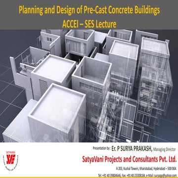 PLANNING AND DESIGNING OF PRECAST STRUCTURES