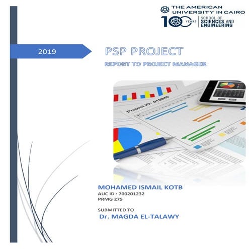 Planning and scheduling project (psp 275)