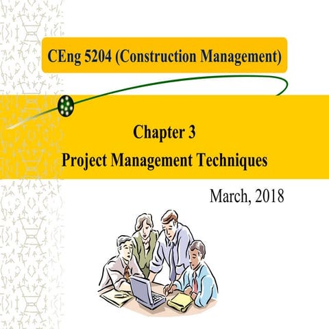 Planning and scheduling  Techniques.ppt