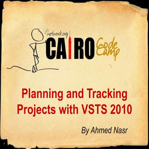 Planning And Tracking In Tfs 2010
